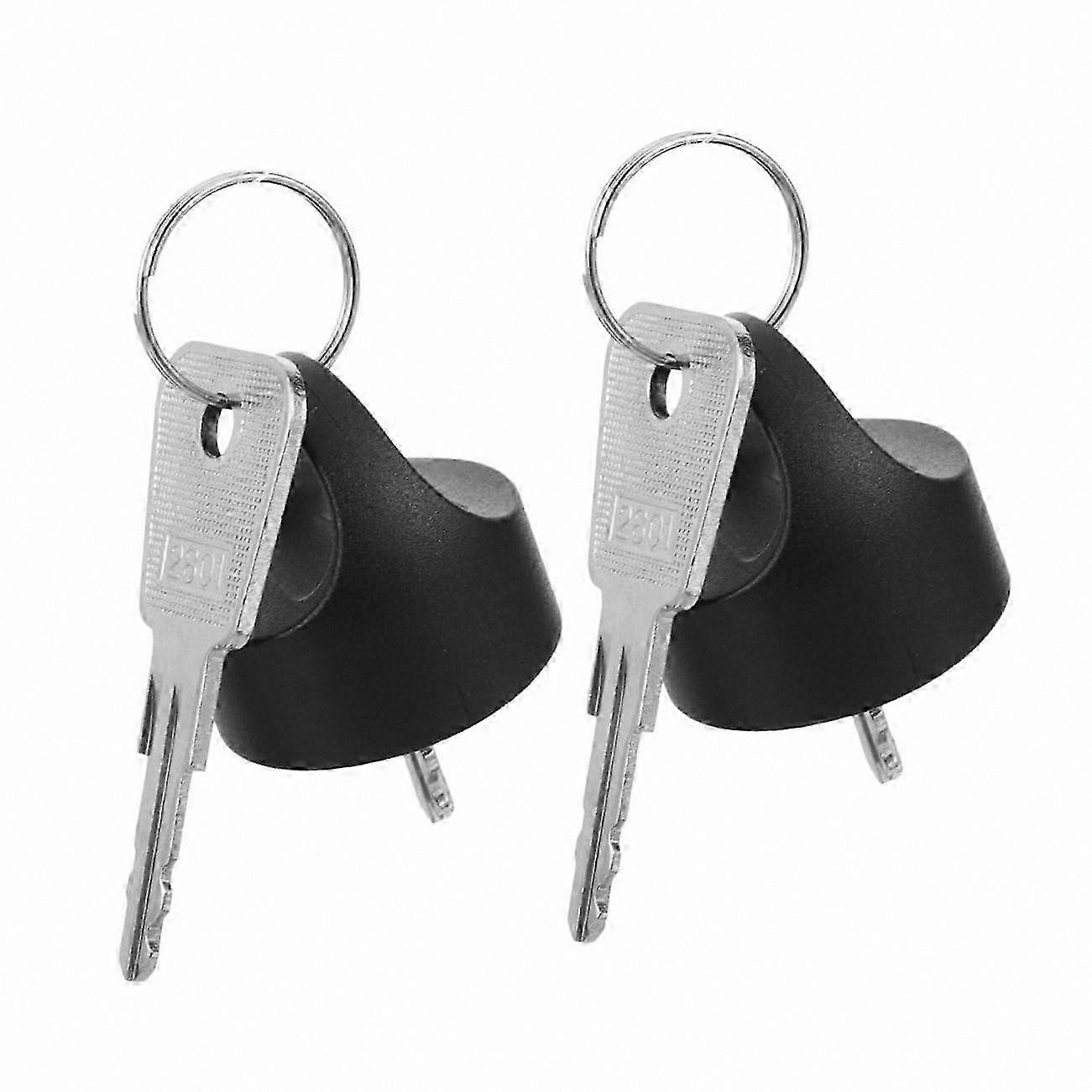 Electric Wheelchair Key Replacement, Durable & Easy Turn, 2 Keys