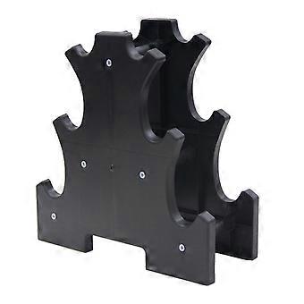 Dumbbell Rack 3 Tier Dumbbell Rack Stand Only Compact Weight Rack compatible with Dumbbells Small compatible with Home Gym Organization