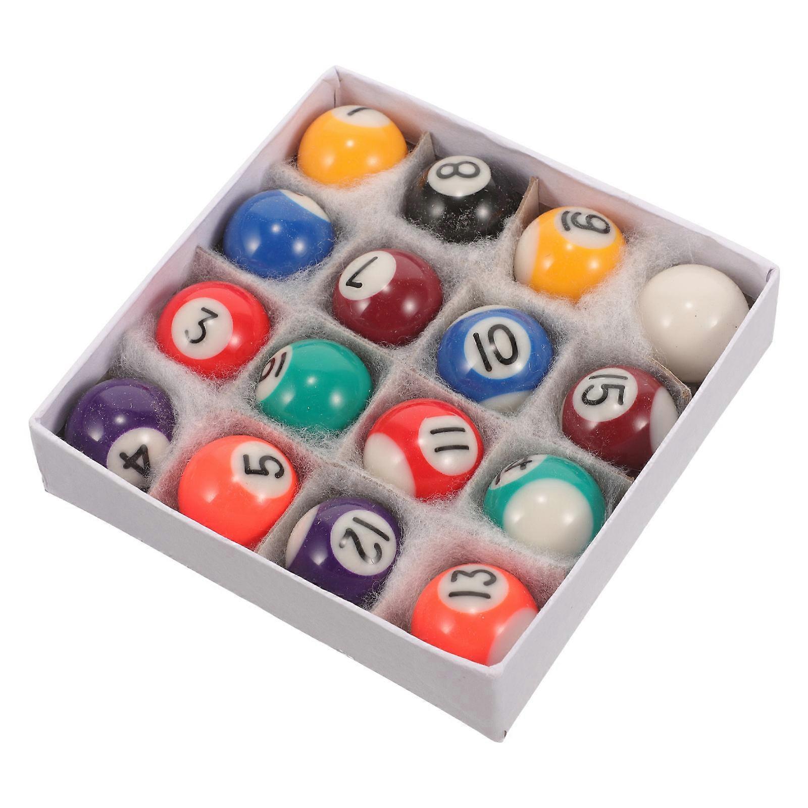 Children's Resin Billiard Balls Set for Playing 2Sets