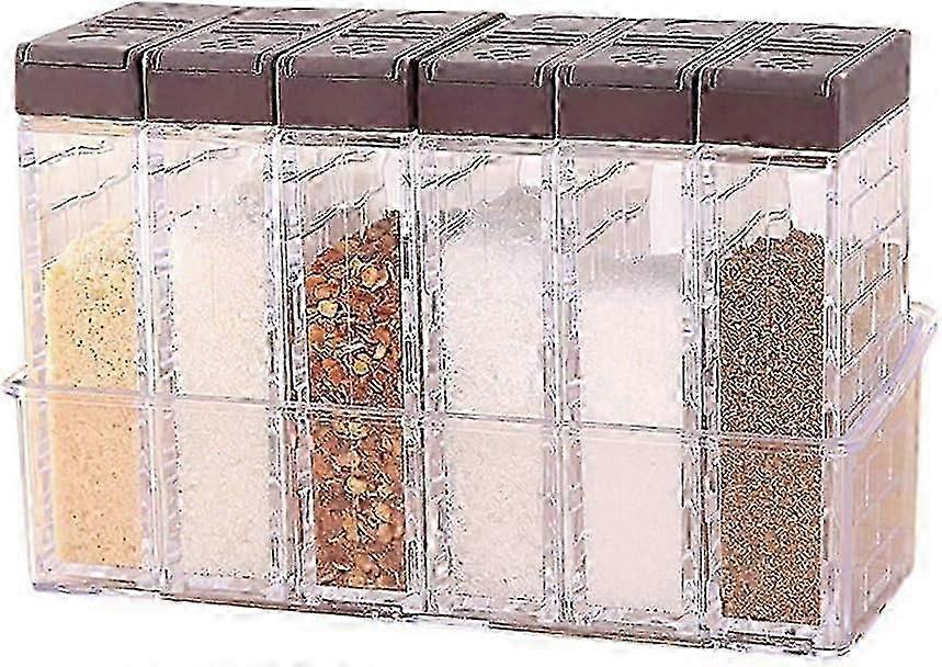 Creative Two-Way Opening Spice Box Set for Kitchen Storage & Organization, Essential Spice Rack for Cooking