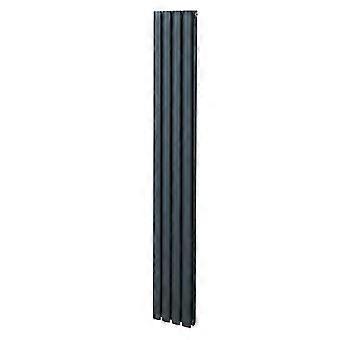Oval Column Radiator 1800mm x 240mm Modern Designer Double Panel Central Heating Heater Matt