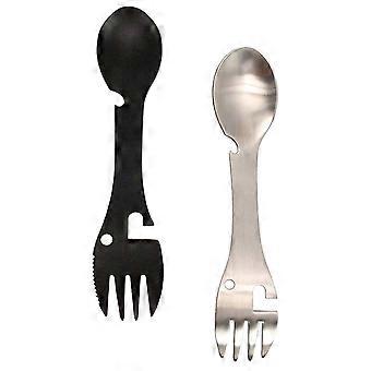 Assorted Color Camping Spork Multi-Function Spork 10Pcs Outdoor Use