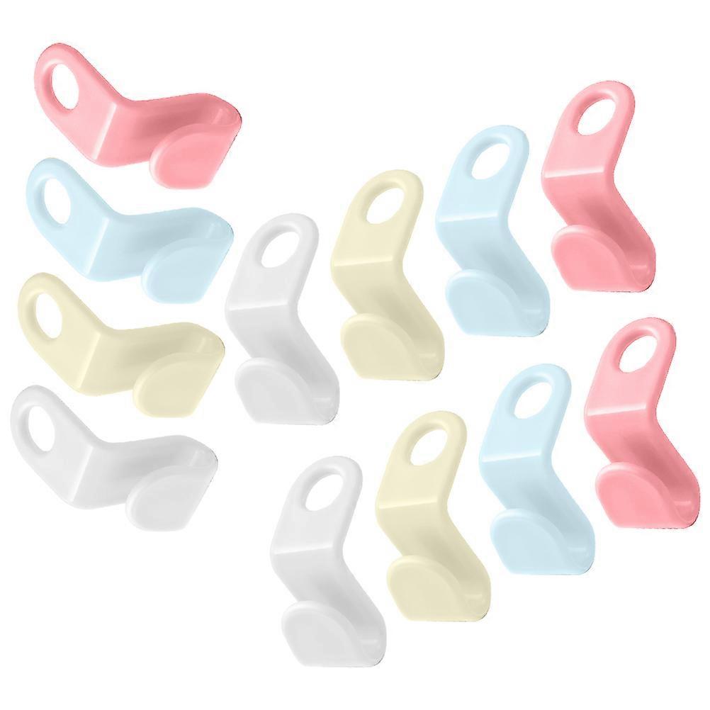 Multifunctional Non-Slip Clothes Hanger Hooks for Organization 20Pcs