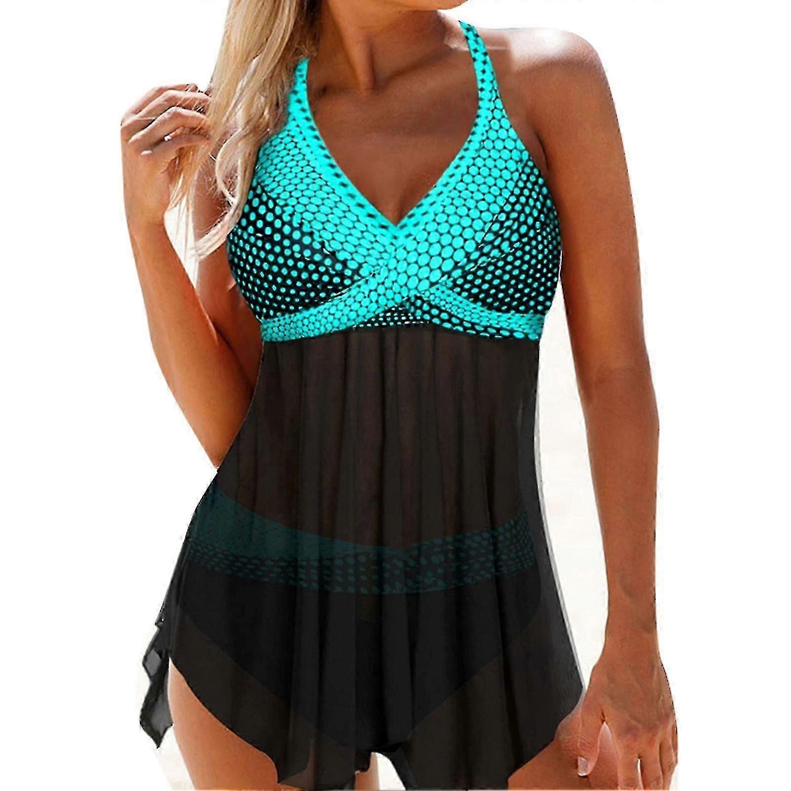 Dames Badpakken Plus Size Backless Polyester Badpak Voor Dames Oversize