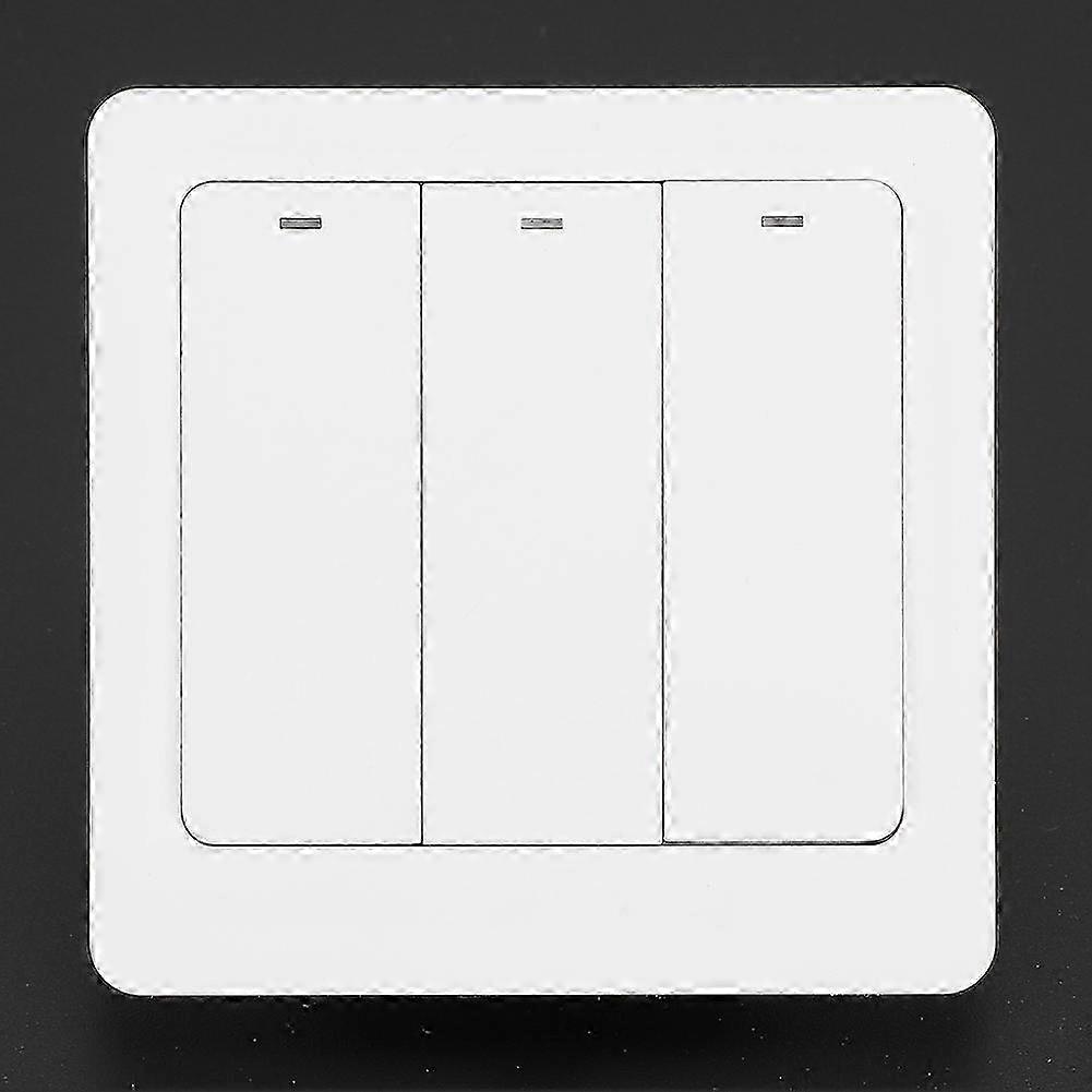 3-Way Wall Switch Panel compatible with Alexa /compatible with Google Voice Control compatible with Tuya Zigbee