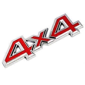 DSYCAR 1Pcs 3D Metal 4X4 Four-Wheel Drive Car Sticker Emblem Badge