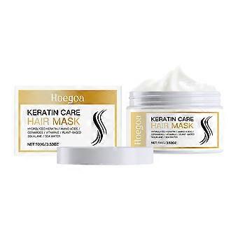 Keratin hair care film repairs split ends of hair, dryness, frizz, smoothness, luster. Keratin hair care film