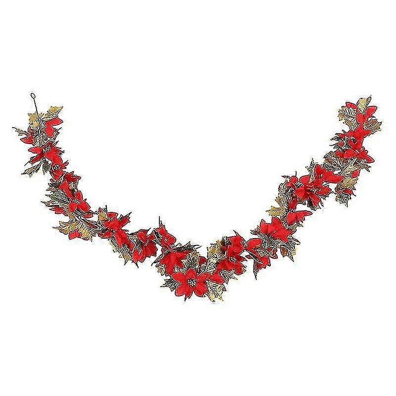 1 Pc Christmas Artificial Vine Hanging Pendant Home Decor(without Lights)