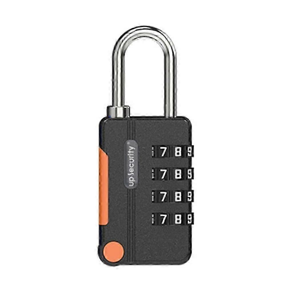 Weatherproof Padlocks 4 Digit Password Lock Portable Luggage Security Lock