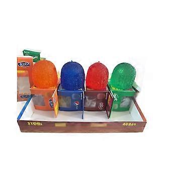 Candy-shaped sensory stress-relief toys, soft solid squeeze balls with textured surfaces, perfect for hand exercise and stress relief.