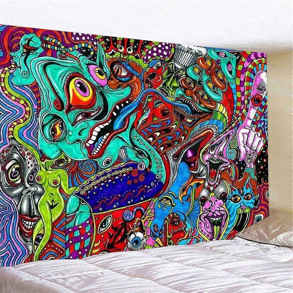 Drapeau hippie psychédélique monstrueux GT0327