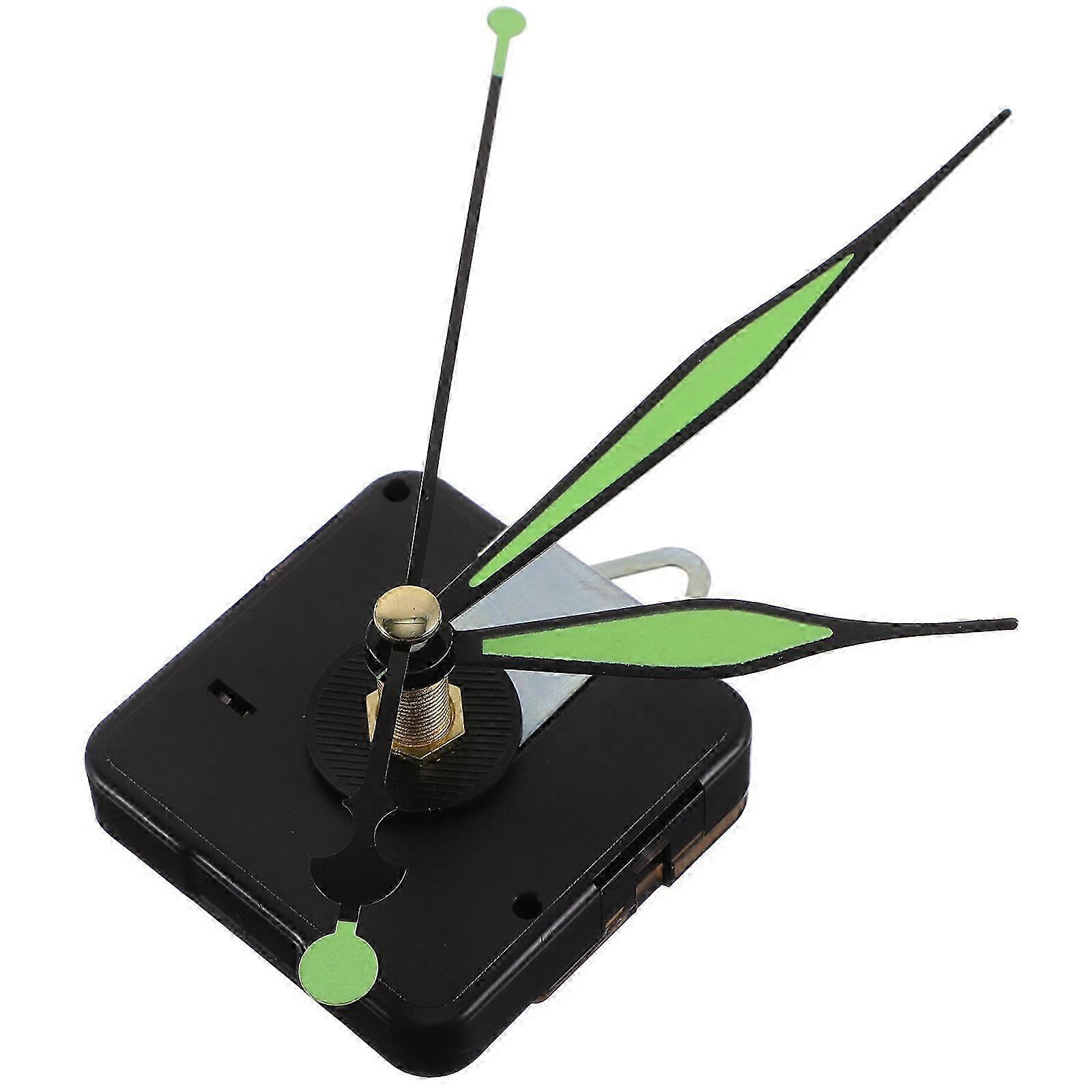 1 Set Glow In The Dark Clock Hands Kit Quartz Clock Movement Replacement Clock Motor Kit