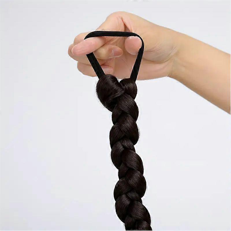Women's Long Twisted Ponytail Wig