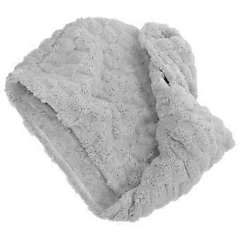 Towel For Hair Drying Cap Women Shower Bath Quick Drying No Shedding Easy To Wear Durable 24.6×9.8×0.8In 1Pack