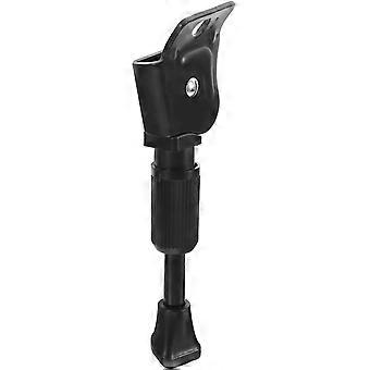 14 polegadas bicicleta elétrica Kickstand Parking Rack liga de alumínio Bike Side Support Brace Side Kick Stand Foot Brace (preto)