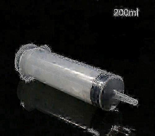 100-200ml Durable Plastic Syringe for Hydroponic Nutrient Dosing