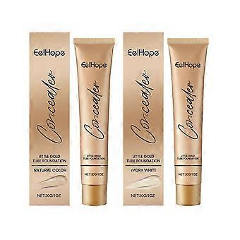 De Eelhope Small Gold Tube foundation concealer is natuurlijk, licht en dun. Deze concealer blijft lang zitten en hydrateert de huid.