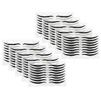 80 Pairs Temporary Eye Make-up Eyeliner Eyeshadow Sticker for Eye Makeup Accessories