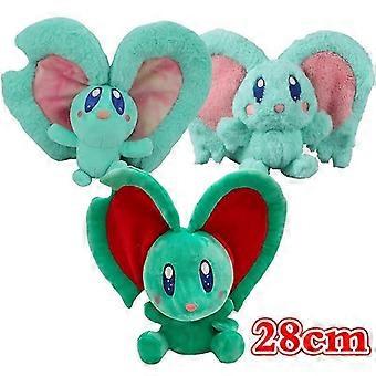Peluche de Kirby Elfilin, 28 cm. Juguetes de peluche de animales Kirby Elfilin para niños, fans y amigos. Hermosos regalos de peluche.