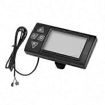 Multi-Voltage Compatibility S861 24V 36V 48V Electric Bicycle Display Meter with SM Joint