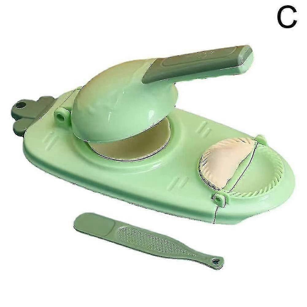 2 in 1 dumpling wrapper press machine packaging mold dough handle tool