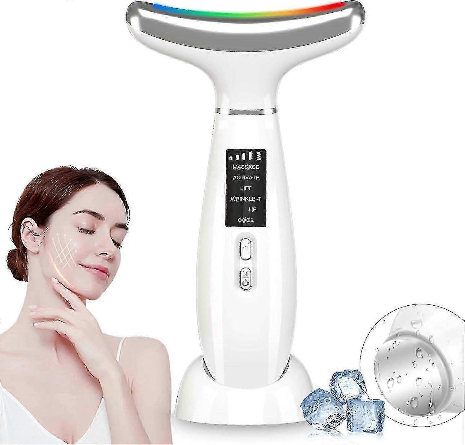 Hot Cold LED Face Massager 6 Mode