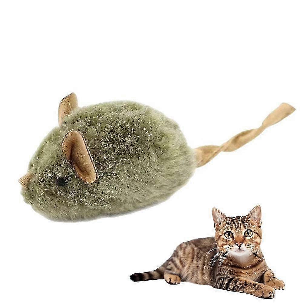 Wind-up Plush Mouse Toy