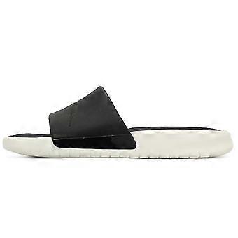 Nike Benassi Slide Comfortable Rubber Sole Slide Slippers Women's White Black 818738-001
