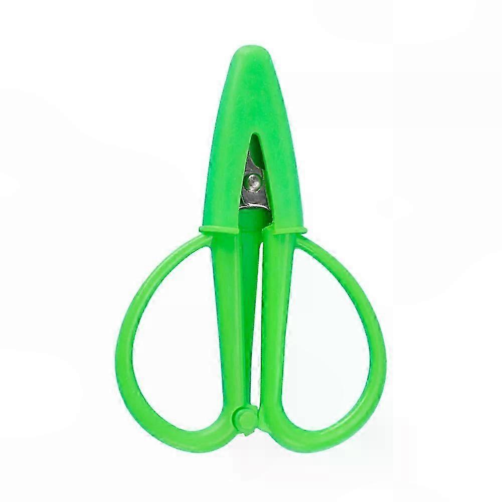 Sewing & Embroidery Mini Scissors with Protective Cap, Portable Sharp Pointed Design for Thread Cutting
