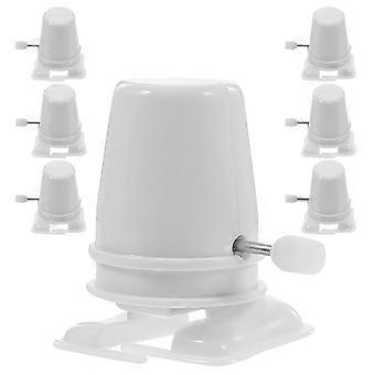 DIY Toy Plastic Movement Clockwork Robot Parts for Replacement 7Pcs Set