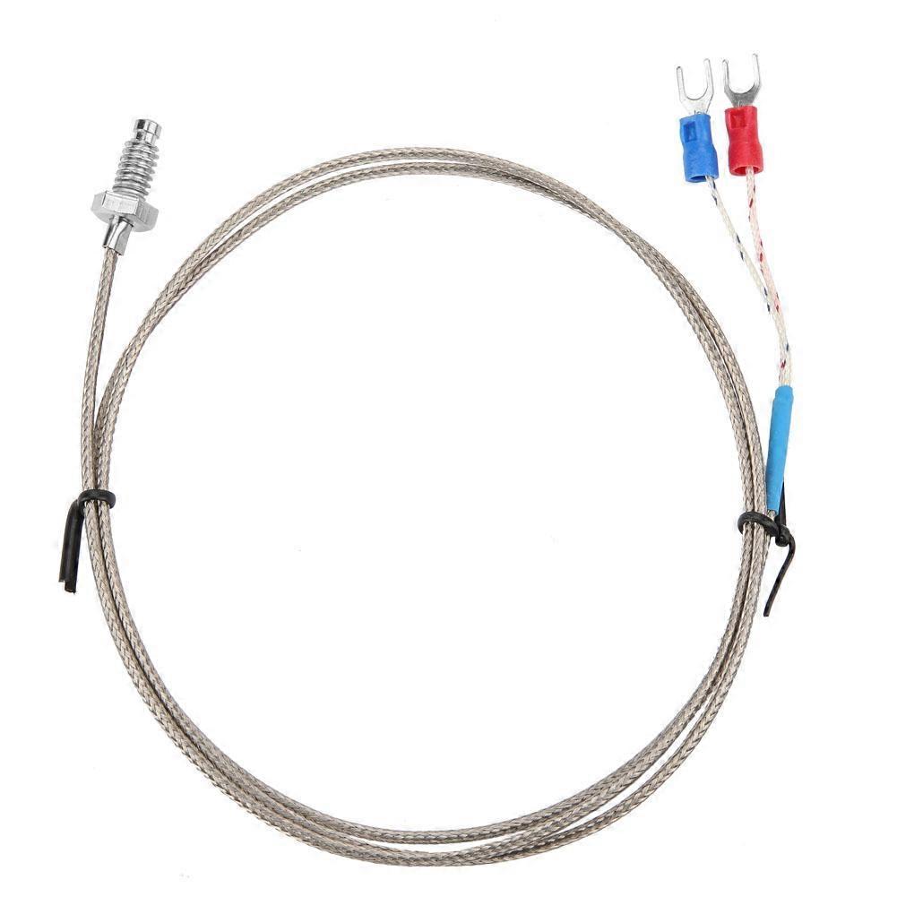 M6 BSW Screw Thread Temperature Measuring Probe K Type Thermocouple Cable