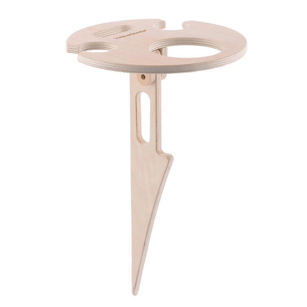 Portable Wine Table for Outdoor Use