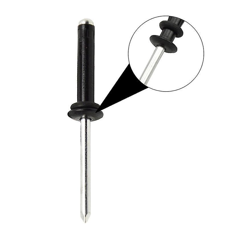 5.9X1cm Silver Black Rivet Guns 10pcs Kayak Pad Eye Tri-grip Rivet Blind Rivets Rivets For Boat