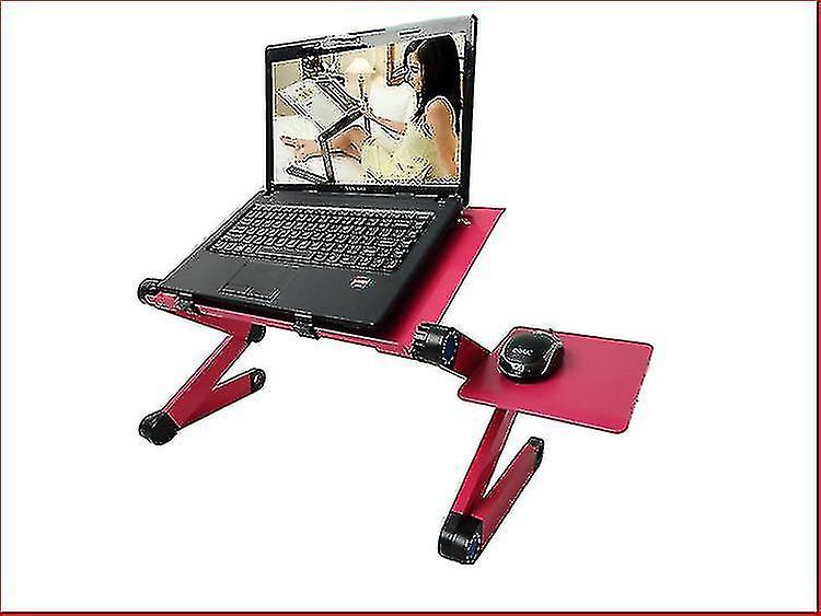 Foldable Laptop Stand Table Desk Notebook Stand Heat-vent Laptop Holder With Mouse Pad