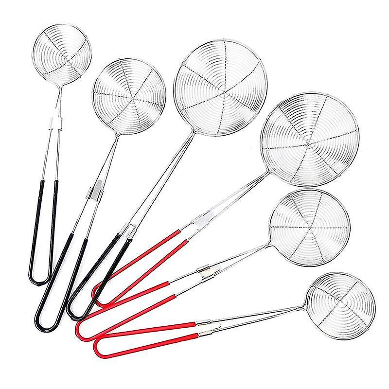 Hot Pot Strainer Spoon Spider Strainer For Kitchen, 6pcs