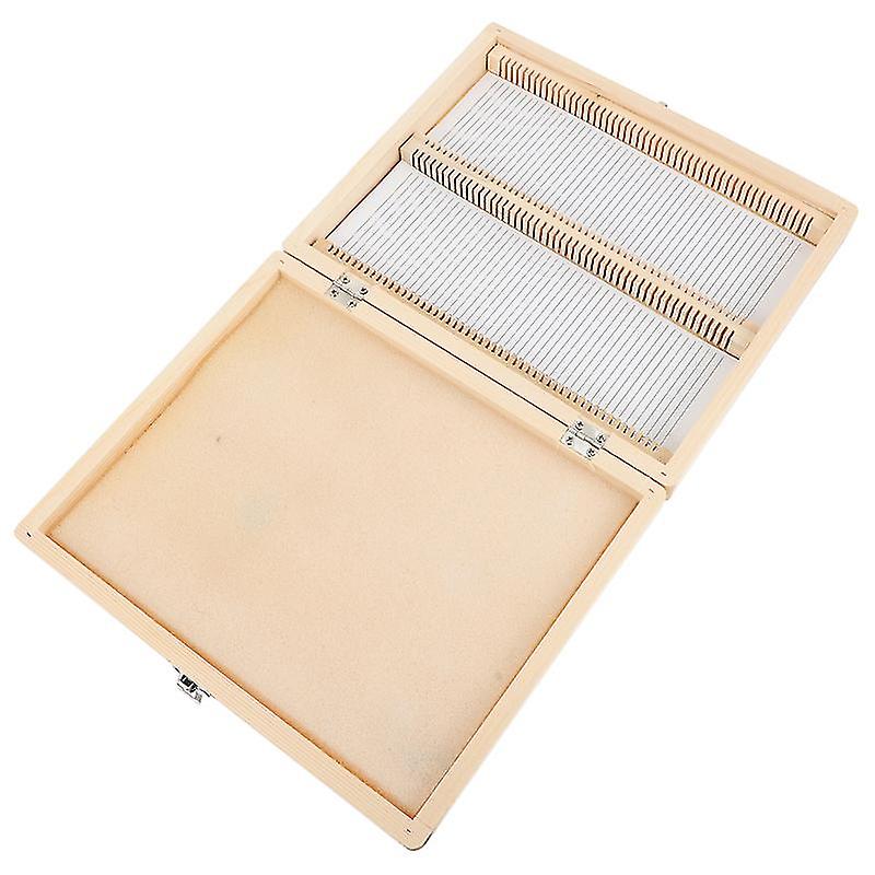 1pcs Wooden Slide Storage Box