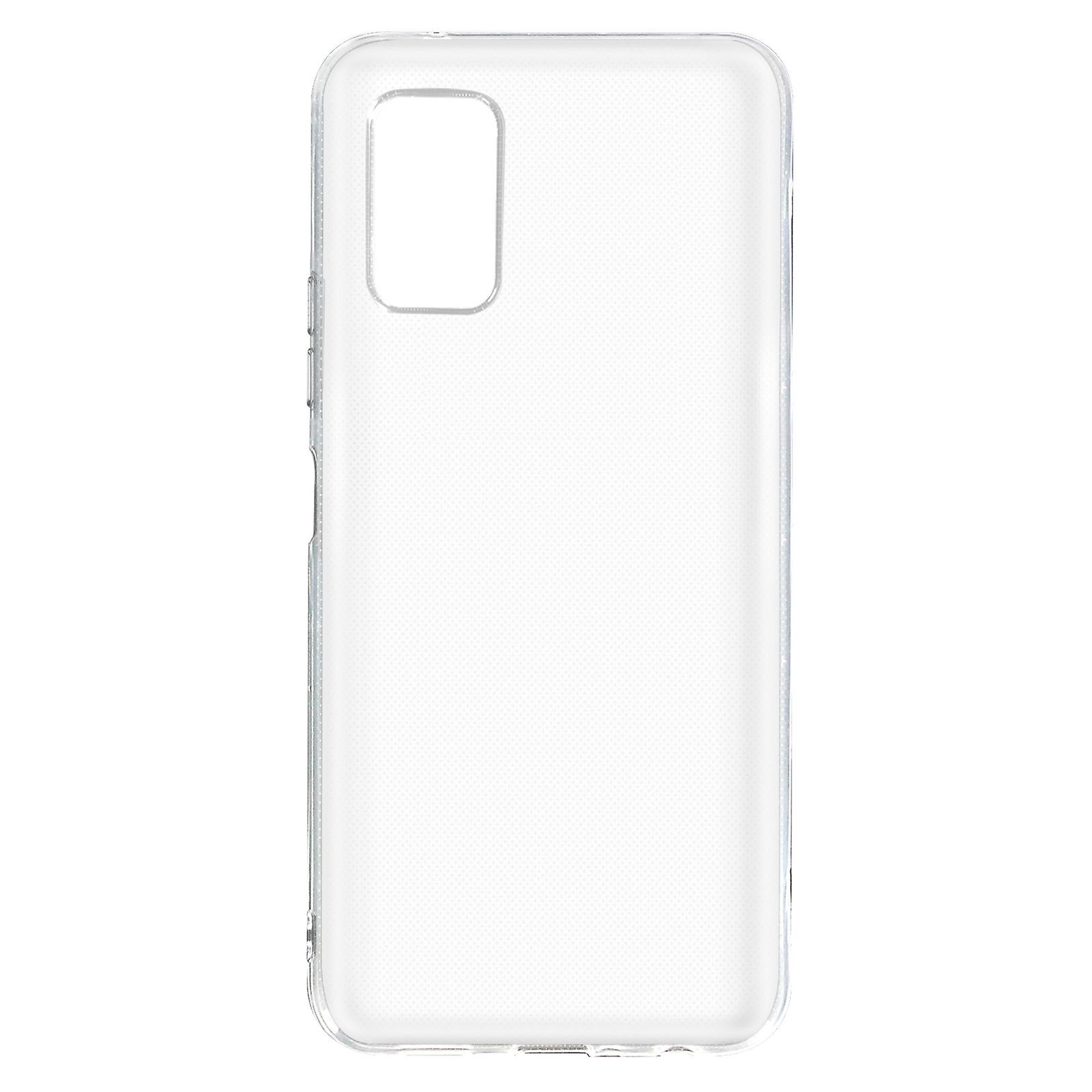 Cover Galaxy A03s Silicone Flessibile Extra-sottile Trasparente