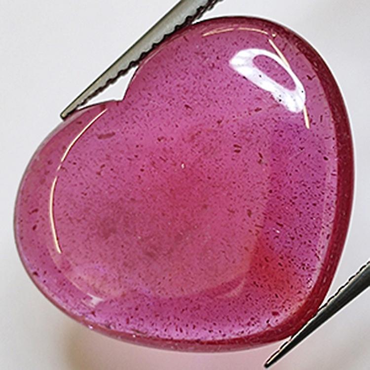 21.27ct Ruby Cabochon Heart awo24