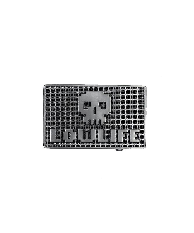 Lowlife Skeleton Stash Belt Buckle