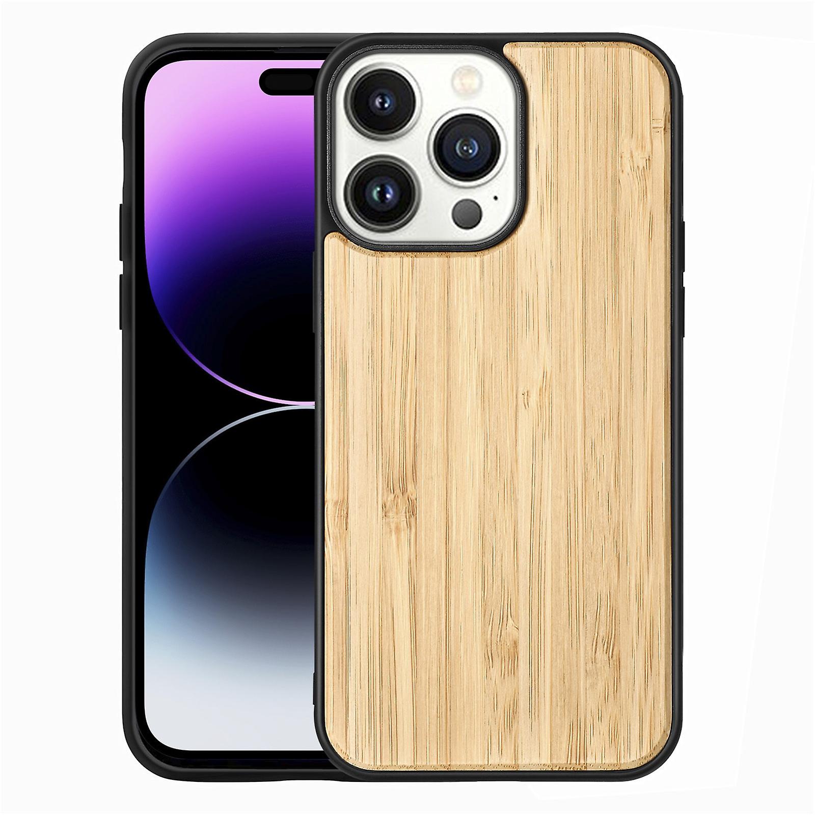 Magnetic Solid Wood Case For iPhone 14 Pro Max