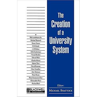 A Criação de um Sistema Universitário por Shattock (Livro de Bolso)