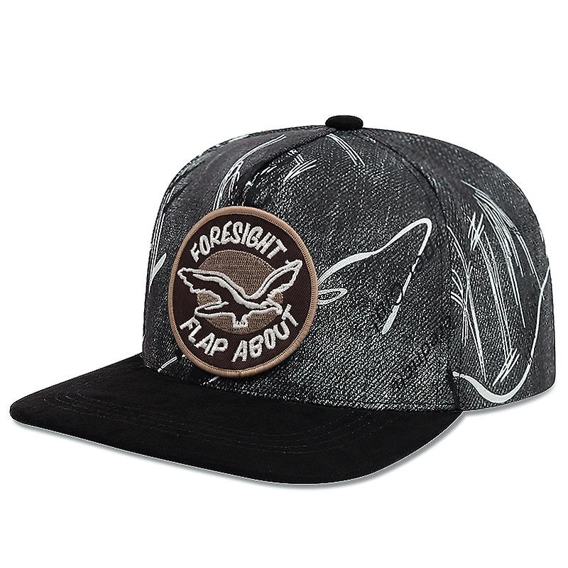 قبعة الهيب هوب قبعة بيسبول مسطحة