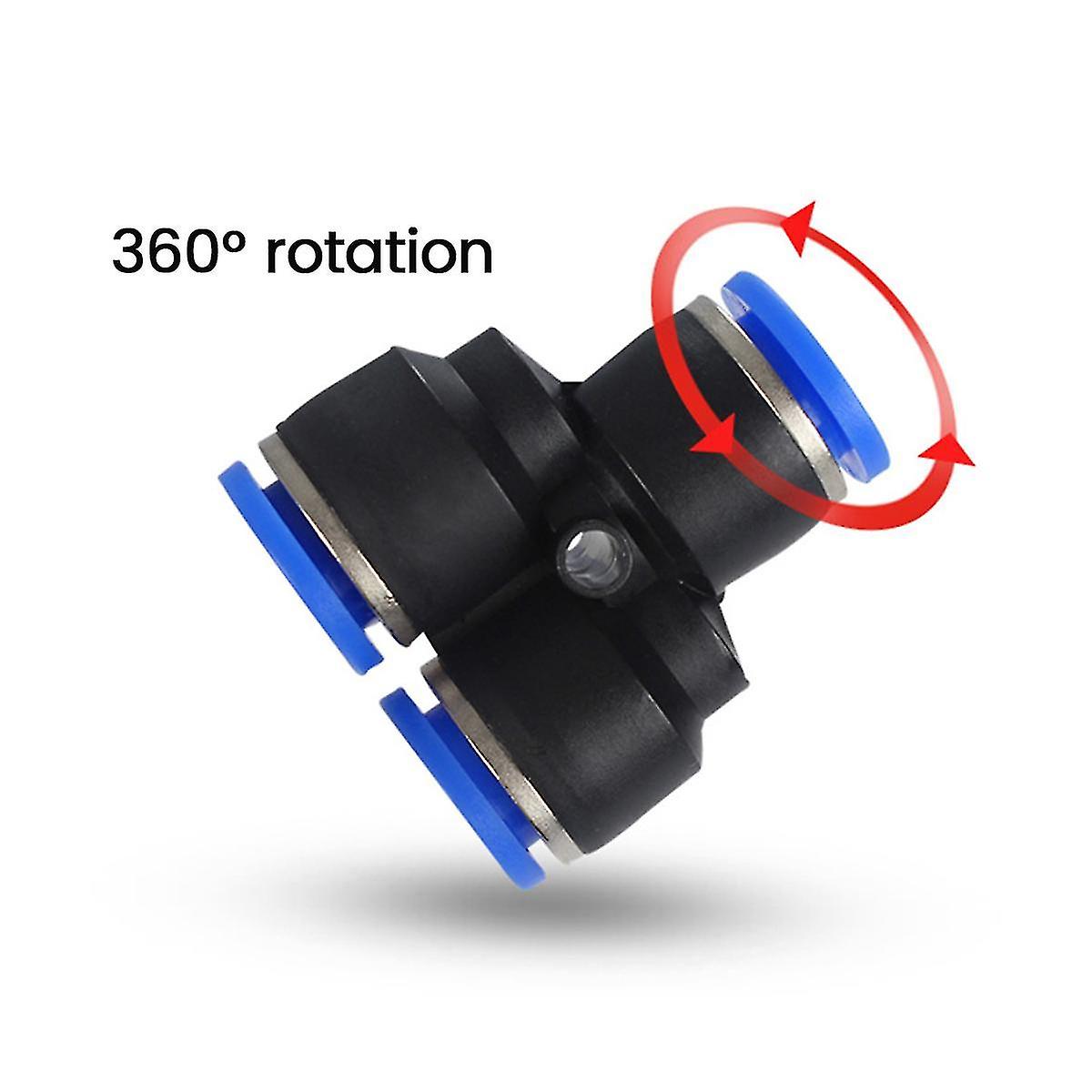 تجهيزات الأنابيب البلاستيكية الهوائية موصل المناسب سريع لتوصيل مياه الهواء Pyconnect 10mm Y S