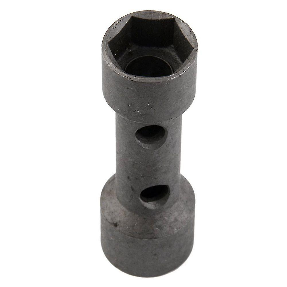 Double End Tool Socket Hexagonal Key Box Plug Repair 19mm 21mm Gray