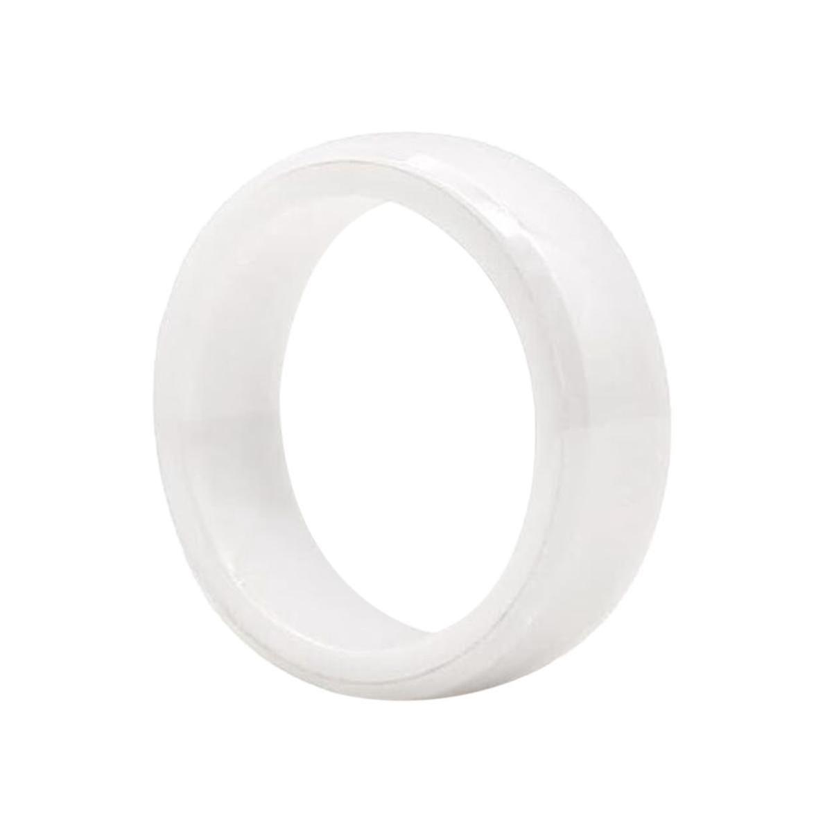 White Smart Ring Key Card Key Fob Nfc Replacement For Model Y To Replace Key Card Key Fob,71mm