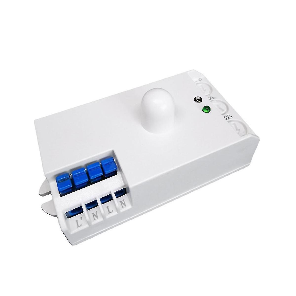 5.8ghz Microwave Radar Sensor Motion Sensor Light Switch Body Motion Detector Ac 110-240v