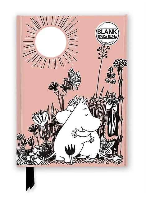 Moomin Love Foiled Blank Journal Paperback Book