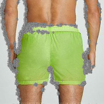 UXH Enge Herren-Badehose – Weiß, Schnelltrocknend, Elastisch, Für Schwimmen, Strand & Wassersport