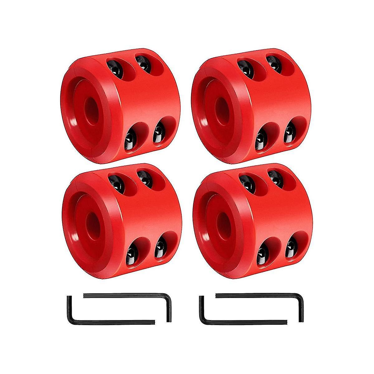 4pcs Winch Stopper Compatible With Atv Suv Orv Cable Hook Rubber Stopper Winch Bouncing Fra