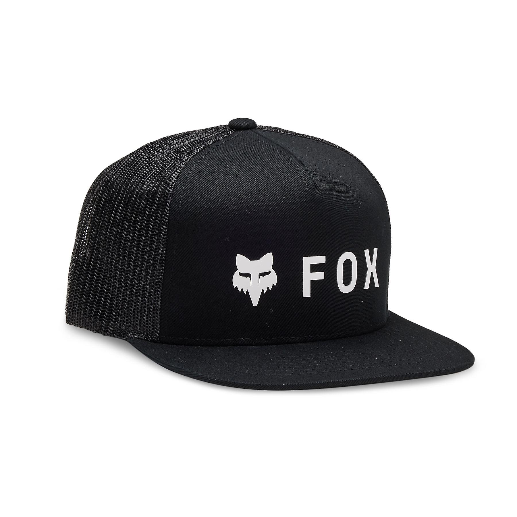 Fox Racing Mens Snapback Flat Peak Trucker Cap ~ Absolute Mesh